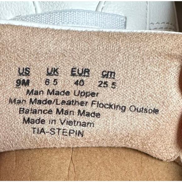 Naturalizer Soul Women's Tia Slip-On Sneakers Size 9 White - Picture 6 of 9